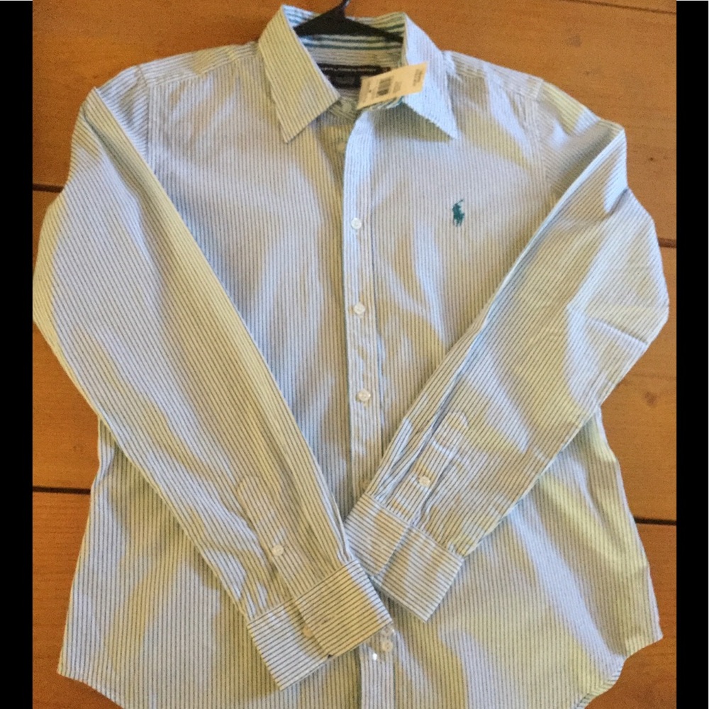 NWT Ralph Lauren Sport striped shirt